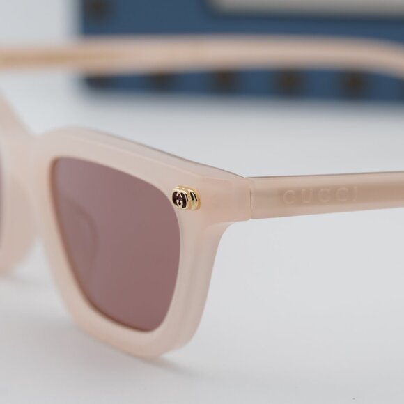 Gucci GG1944S 005 Rectangle Sunglasses - Pink/Red main image 7